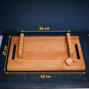 Wooden Barbecue Tray